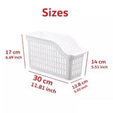 Kitchen Organizer Basket, Drawer Adjustable Storage Box, Retractable Drawer Space Saver Slide Fridge Rack, Classified Organizer Container, Vegetable Drain Basket