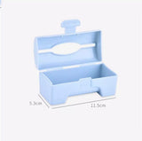Wall Mounted Self Adhesive Garbage Box Storage Holder, Plastic Box Holder, Wall Hanging Garbage Storage Box