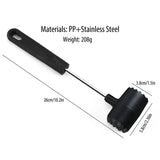 Double Sided Meat Hammer, Stainless Steel Beef Steak Pork Meat Hammer Beater,  Kitchen Meat Poultry Tool, Portable Knock Sided Meat Hammer