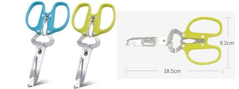 Multifunctional Portable Detachable Scissor, Stainless Steel Kitchen Scissor, Bone Fish Cutter Shears Bottle Opener, Nutcracker Useful Tool