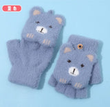 Warm Baby Gloves, Winter Mittens Gloves for Baby Kids Toddler, Unisex Cute Warm Fleece Thick Thermal Gloves for Boys Girls