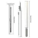 3 In 1 Earphone Cleaning Pen, Earbuds Case Cleaning Kit, Multifunctional Headphones Airphone Keyboard Cleaning Pen, Multipurpose 3 In 1 Cleaning Pen For Keyboard Camera AirPords Earbud