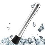 Stainless Steel Muddler, Ice Crusher Bar, Stainless Steel Cocktail Muddler Mixer, Steel Wine Mixing Stick, Cocktail Shaker Boston Bar, Home Bar Bartender Tool