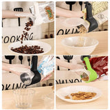 Snack Sealing Clip, Seal Pour Food Storage Bag Cap Clip, Food Sealer Clamp, Round Mouth Effect Clip Kitchen Tool,  Multifunction Seal Pour Food Storage Bag Clips, Moisture Sealing Snack Storage Container Clips, Home Food Close Clip Seal