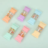 Set Of 6 Cute Candy Shape Lip Gloss, Transparent Gloss Set, Moisturizing Long Lasting Lip Gloss, Crystal Lip Gloss Oil For Women Lips, Non-Stick Waterproof Lip Gloss
