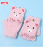 Warm Baby Gloves, Winter Mittens Gloves for Baby Kids Toddler, Unisex Cute Warm Fleece Thick Thermal Gloves for Boys Girls