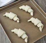 Croissant Cutter, Plastic Croissant Molding Tool, Bread Rolling Dough Cutter