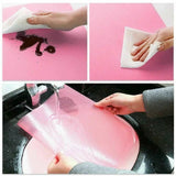 Silicone Fridge Liner, Multifunctional Refrigerator Mat, Anti Frost Waterproof Pad, Non Adhesive Kitchen Drawer and Cabinet Liner EVA Fridge Mats for Shelf, Washable Liners for Home Kitchen