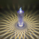New LED Candle, Plastic Mini Candle Lamp, Flamless Night Light Candle, Decoration Ornament Wedding Romantic Candles Light, Decoration Tea Light, Electronic Candle Lamp