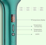 Professional Ceramic Fluffy Corn Curling Flat Iron, Fluffy Splint Professional Hair Straightener, Professional Volumizing Hair Crimping Iron