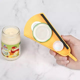 Creative Multifunctional Jar Opener, Bottle Cap Opener, Easy Twist Opening Tool, Cap Opening and Tightening Device, Rotating Multi-Purpose Lid Opener, Effortless Hand-Held Tin Can Bottle Opener