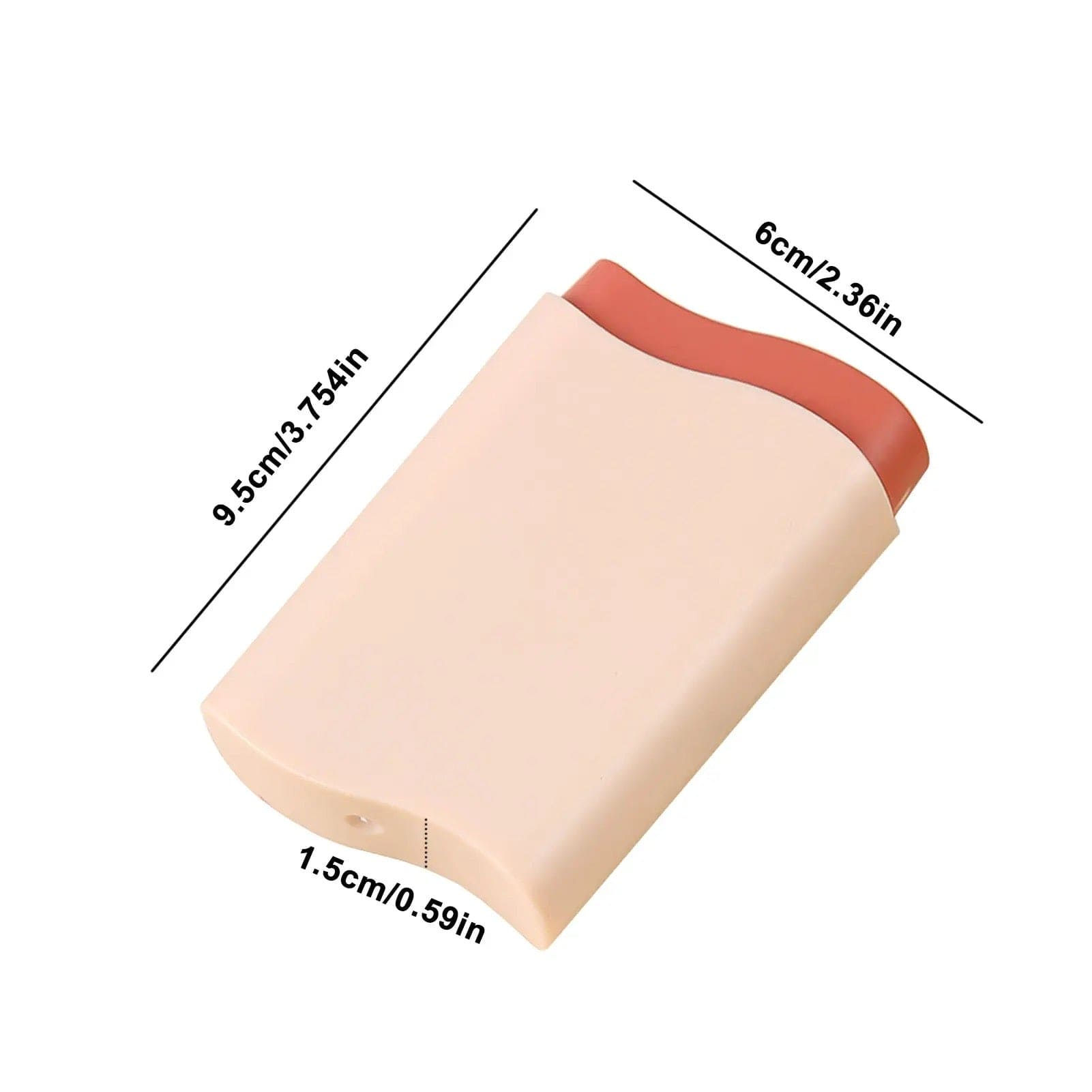 Portable 6 Grid Pill Box, Tablet Pill Box Dispenser, Medical Kit Organizer, Small Mini Pill Box, Seal Pill Storage Organizer, Outdoor Travel Pill Dust-proof Protect Container
