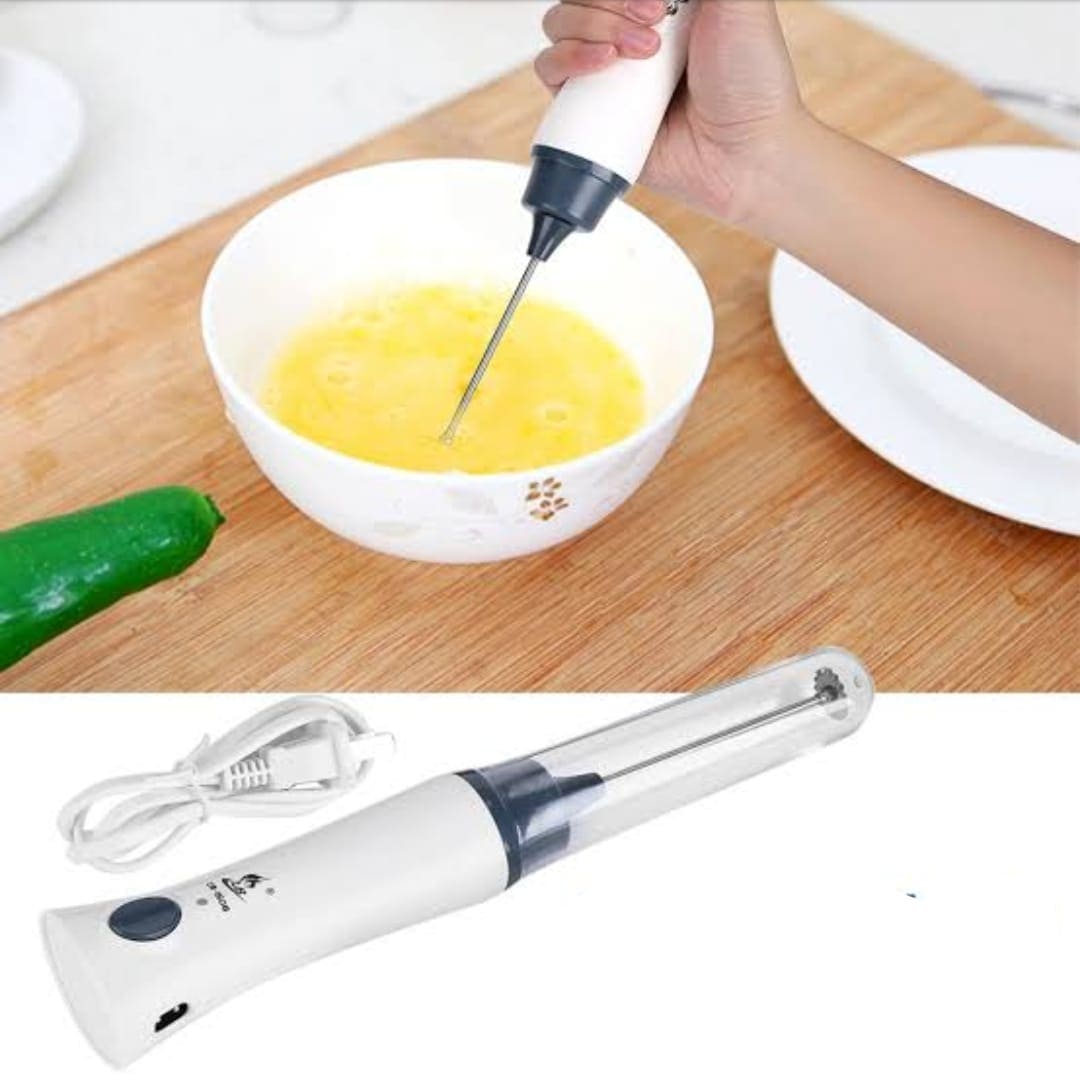 Automatic Egg Beater, Foamer Handheld Blender,  Cooking Stirrer Egg Beater With Cover, Handheld Electric Coffee Egg Mixer,  Rechargeable Handheld Wand Coffee Blender