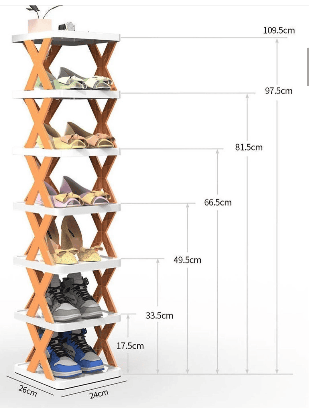 Simple X Shape Shoe Rack, Folding Shoe Cabinet, Entryway Gadget Luxury Shoe, Multi Layer Shoe Storage Rack, Household Storage Cabinet Economical Shoe Rack, X Shoe Rack