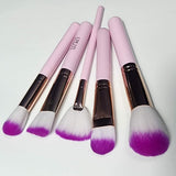 Set Of 15 Mini Travel Portable Soft Makeup Brushes Set, Makeup Brushes Set, Professional Makeup Brushes, Travel Cosmetic Brushes Set with Bag, Blending Complete Brushes & Kits