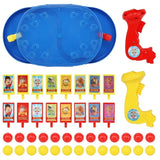 Parent-Child Shoot Joystick Board Game, Marble Shot Games For 2 Players, Desktop Challenging Game For Children, Children Marble Shot Toy, Dinosaur Battle Board Play Game, Educational 2-player Battle Table Games