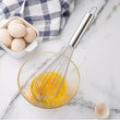 Stainless Steel Balloon Whisk Beater, Kitchen Baking Tools, Egg Beater Mixer Kitchen Tool, Household Kitchen Baking Mixing Tool, Handheld Whisk for Blending, Whisking, Beating, Stirring And Mixing