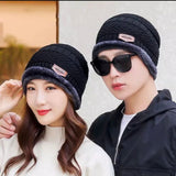 New Beanie Hat, Skin Cap & Scarf Set, New Coral Fleece Scarf, Men Wool Scarf Caps, Winter Beanies for Men