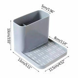 Wall Mounted Multifunctional Toothpaste And Soap Holder, Wall Mounted-Multifunctional Convenient Durable Space Saving, Holder Stand Bathroom Organizer, Bathroom Storage Organizer