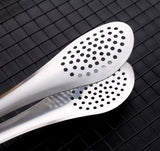 Stainless Steel Food Tong, Kitchen Utensil Buffet Cooking Tool, Anti Heat Pastry Bread Clip Clamp, BBQ Salad Tong Tool, Steak Clamp