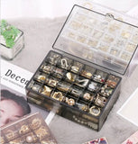 Acrylic Jewellery Divider, Transparent Jewelry Organizer, Multi Compartment Jewellery Cosmetic Container, Multipurpose Household Supplies Organizer Box, Clear Cosmetic And Jewelry Organizer Box