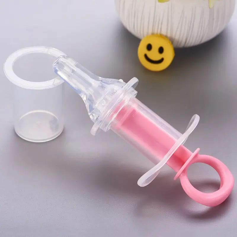 Baby Kids Smart Medicine Dispenser, Needle Feeder Squeeze Medicine Dropper, Pacifier Baby Feeder,  Baby Medicine Dispenser, Baby Syringe Feeder, Newborn Dropper Medicine Feeder, Anti-Choke Baby Medicine Feeder, Liquid Push Medicine Dispenser