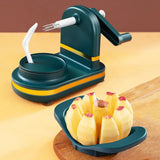 Manual Fruit Peeler, Hand Crank Fruit Peeler, Multifunction Suction Quick Peeler, Kitchen Pear Peeler Cutter Slicer, Fruit Vegetable Peeler, Apple Slicing Shaving Slicer, Multifunction Manual Rotary Slicer, Hand Cracked Peeler, Household Kitchen Gadget