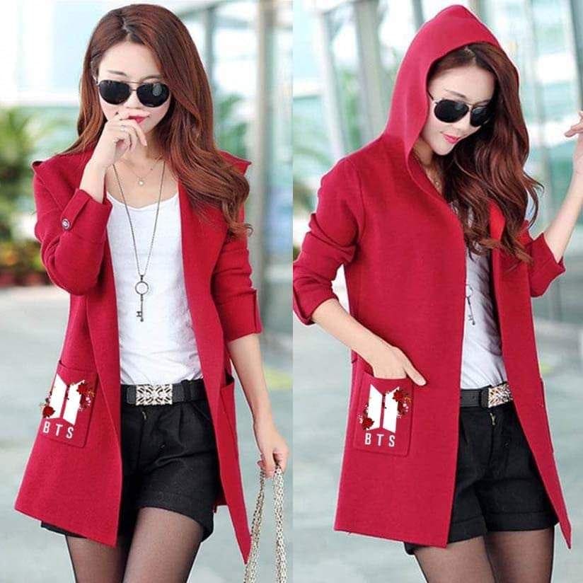 Cardigan Open Stitch Coat, Female Casual Warm Long Sleeve  Hooded, Cardigan Lady Open Stitch Sweater, Autumn New Women's Long Sweater Hoodie Coat