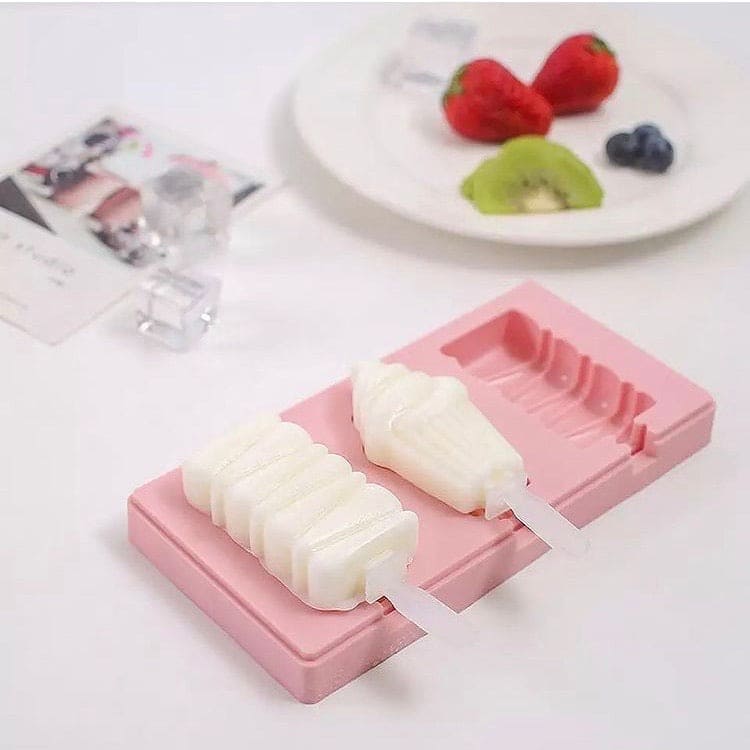 Silicone Popsicle Molds, Set Of 3 Cartoon Ice Pop Maker, Ice Cream Mold