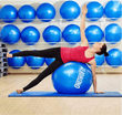 Fitness Work Ball with Air Pump, Anti-Burst and Slip Resistant Exercise Ball, Non-Slip Stability Balance Yoga Ball