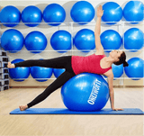 Fitness Work Ball with Air Pump, Anti-Burst and Slip Resistant Exercise Ball, Non-Slip Stability Balance Yoga Ball