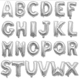 Foil Letters Balloons, Birthday Alphabets Foil Balloons, Customize Metallic Foil, Birthday Wedding Decor Wedding Supplies