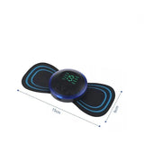 Mini Neck Massager Gel Pad, EMS Neck Massager, Smart Electric Neck Massager, EMS Neck Stretcher, Portable Neck Body Massager, Cervical Spine Massage Stickers, Electric Cervical Massager, Shocker Heating Relieve Pain Massager, Portable Neck EMS Massager