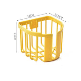 Toilet Paper Shelf, Punch-Free Toilet Paper Shelf, Bathroom Kitchen Tissue Box, Wall-Mounted Sticky Paper Storage Box, Toilet Roll Holder