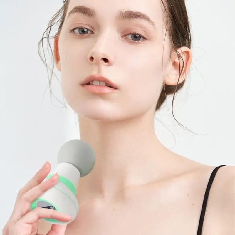 Mini Therapy Massager, Mini Pocket Electric Fascial Massager, Mini Handheld Massager, Electric Muscle Percussion Device, Portable Mini Frequency Massage Gun