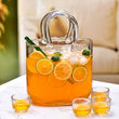 Stylish Glasses Straw with Elegant Handbag, 500ml Compatible with for All Fruit Juices & Cocktails