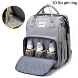 Diaper Bag for Moms & - Large-Capacity Nursing Backpack/Handbag with Adjustable Strap, Bottle Warmer, Cute Panda Print - Travel, Hospital, Commuting - Durable Bag