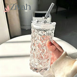 Acrylux Bear Tumbler Mug With Straw
