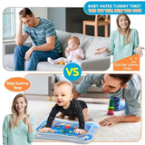 Infinno Inflatable Tummy Time Water Play Mat – Sensory Development Mat for Babies (3-24 Months)
