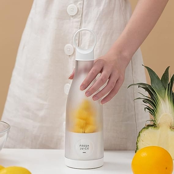 Anti Drip Blender, Mini Shake Smoothie Blender, Wireless Electric Juicer, Travel Electric Portable Mixer Bottle, Portable Smoothies Blender