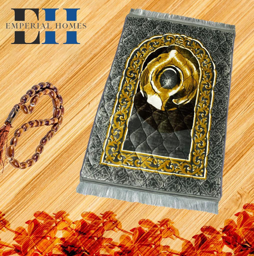 Jaye Namaz Royal – Premium Velvet Prayer Mat with Foam Cushioning
