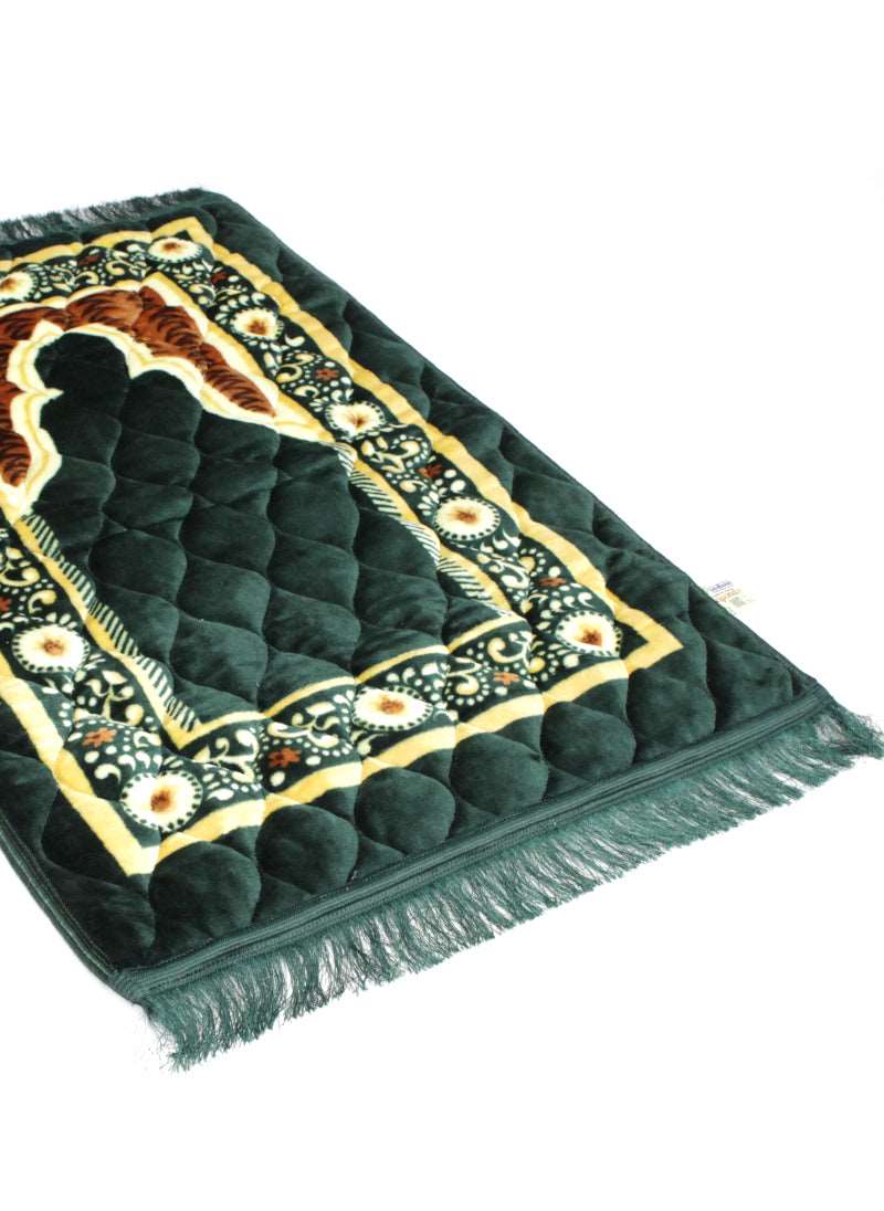 Jaye Namaz Royal – Premium Velvet Prayer Mat with Foam Cushioning