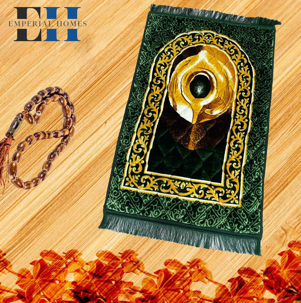 Jaye Namaz Royal – Premium Velvet Prayer Mat with Foam Cushioning