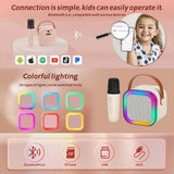 K12 Portable KTV Bluetooth Karaoke Speaker with Mic | RGB Lights | Party & Home Entertainment