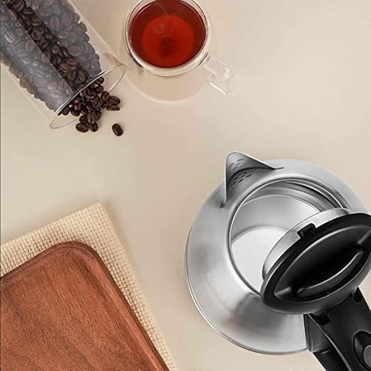 2L Stainless Steel Electric Kettle, Electric Teapot Water Boiler, Samovar Tea Thermos Pot, Anti Over Heat Thermal Mug, Portable Travel Water Boiler, Household Quick Heating Hot Water Boil Kettles, Electric Automatic Cut Off Jug Kettle