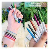 Set Of 7 Creamy Twist Gel Eyeliner, Color Pop Kajal, Intense Gel Eyeliner, Gel Eyeliner Pencil