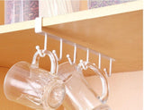 Kitchen Storage Rack – Iron Wall-Mounted Organizer