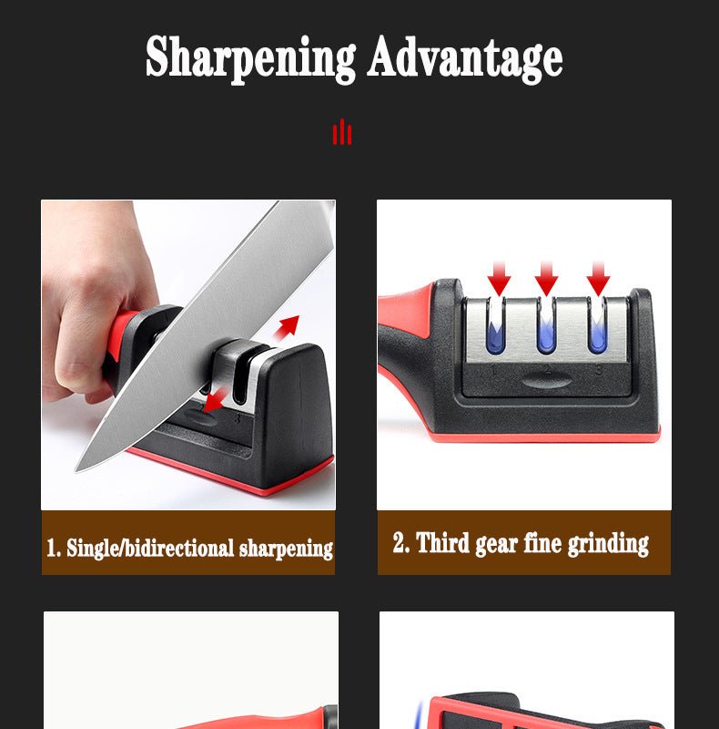 Knife Sharpener – Safe & Easy Kitchen Tool