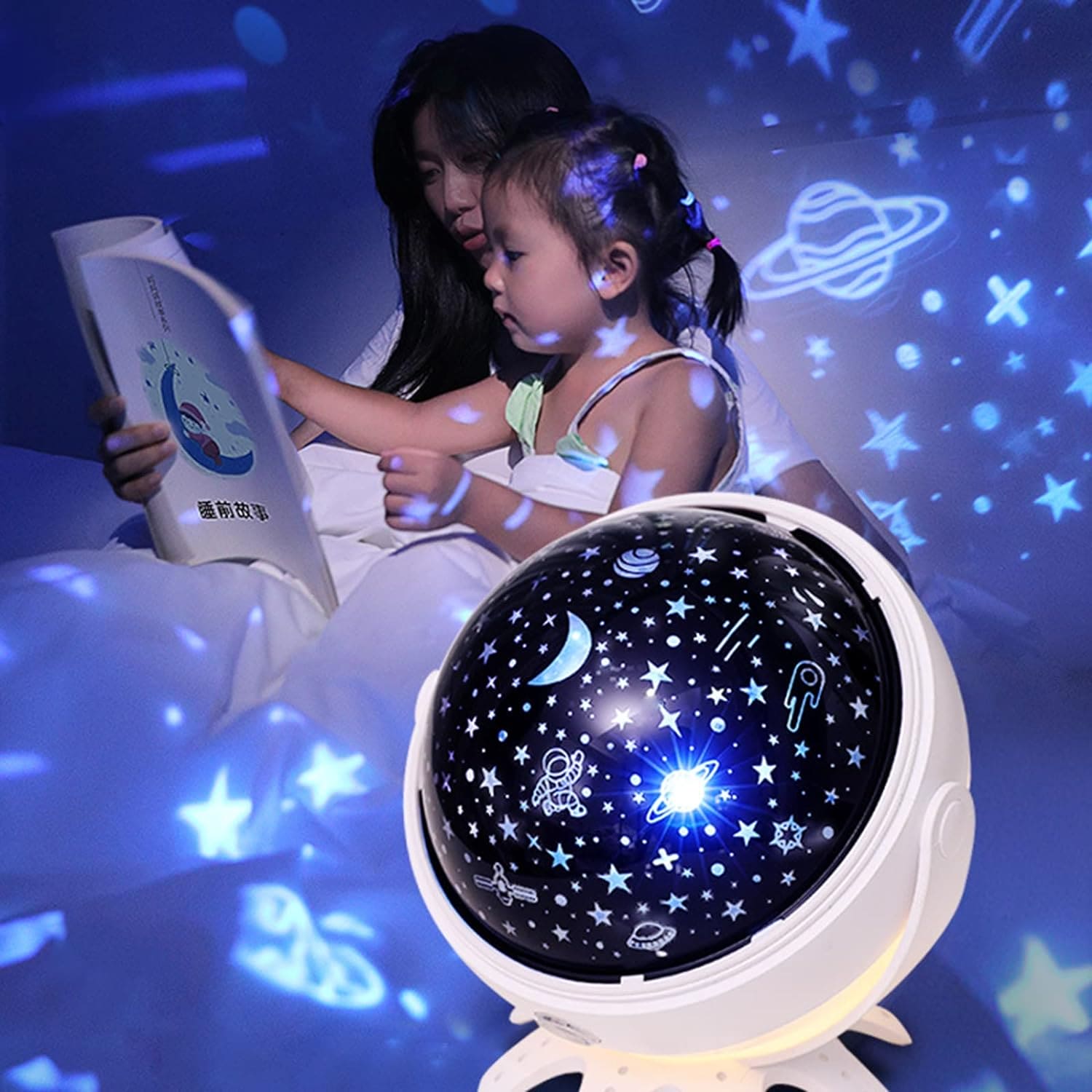 Octopus Galaxy Lamp, Music Party Light With RC, Star Projector Light, 360 Rotating Atmosphere Night Light, Galaxy Light Projector, Starry Sky Projector Night Lamp