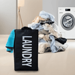 Portable Waterproof Laundry Basket, Foldable Laundry Bag Basket, Non Woven Foldable Clothes Storage Basket